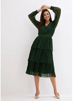 Robe T-shirt avec lurex, bonprix