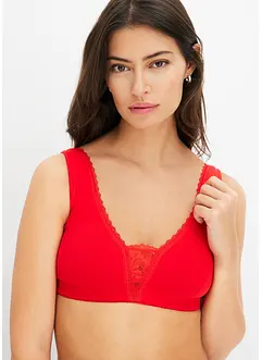 Lot de 2 soutiens-gorge moulés sans armatures en coton, bonprix