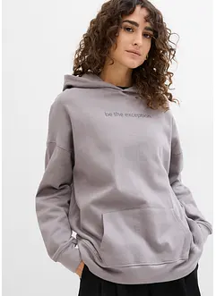 Sweat à capuche 100% coton, bonprix