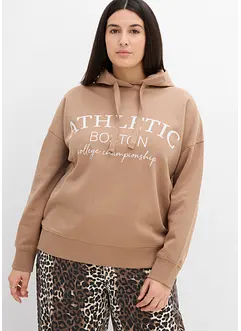 Sweat à capuche 100% coton, bonprix