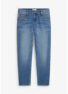Jean extensible loose, en denim épais, coupe fuselée, bonprix