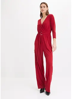 Combinaison à manches 3/4 et ceinture, bonprix