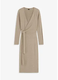 Robe en maille midi, bonprix