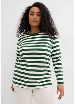 T-shirt rayé 100% coton, bonprix