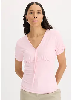 T-shirt froncé, bonprix