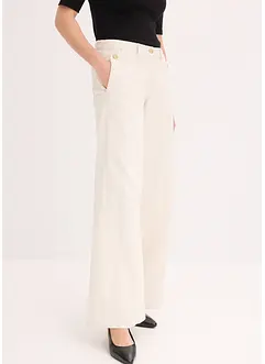Pantalon large en matière extensible, bonprix