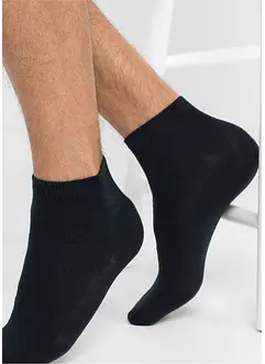 Lot de 10 paires de chaussettes courtes avec coton, bonprix