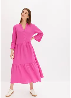 Robe longue en gaze de coton douce, bonprix