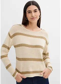 Pull oversize en maille fine, bonprix