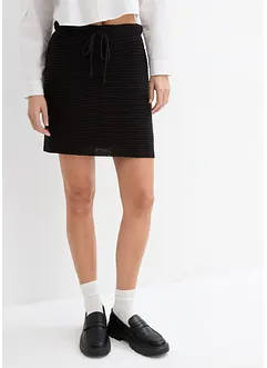 Mini-jupe en dentelle ajourée, doublée, bonprix