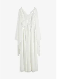 Robe de mariée en crêpe fin avec dentelle, bonprix