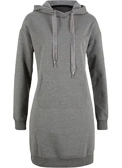 Robe sweat à capuche en coton, bonprix