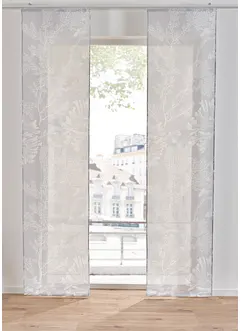 Voilage coulissant à imprimé floral (1 pce), bonprix
