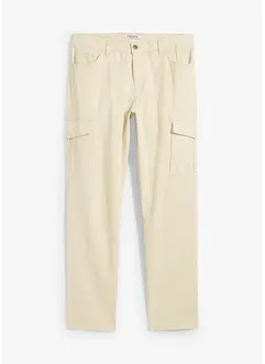 Pantalon slim extensible, jambes droites, avec poches cargo, bonprix
