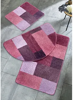 Tapis de bain tufté aux couleurs pastel, bonprix