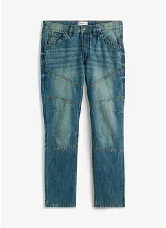 Jean droit regular en denim robuste, bonprix