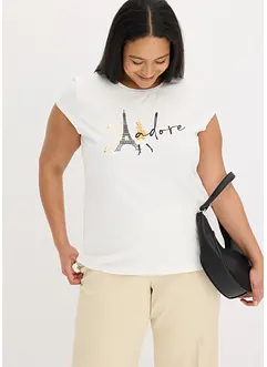 T-shirt à imprimé Paris, bonprix
