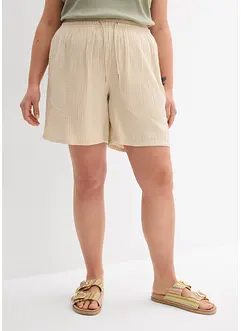 Short en gaze de coton, bonprix