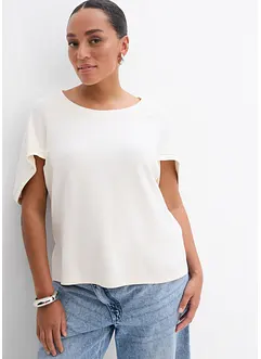 T-shirt oversize fluide en viscose mélangée, bonprix