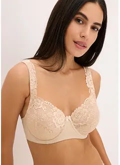Lot de 2 soutiens-gorge avec dentelle, bonprix