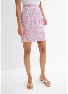 Mini-jupe en viscose fluide, bonprix
