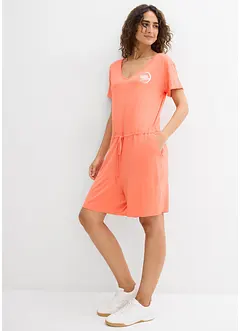 Combishort fluide en jersey de viscose mélangée, bonprix