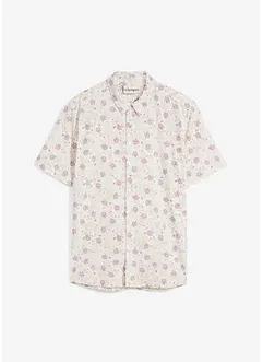 Chemise manches courtes fleurie 100% coton, bonprix