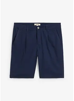 Bermuda extensible à pinces, Regular, bonprix