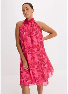 Robe en mesh imprimée, bonprix
