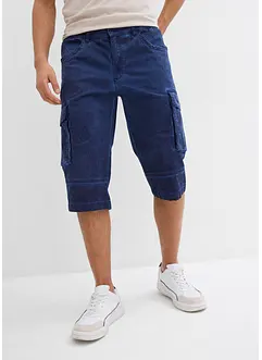 Bermuda cargo long extensible, Regular, bonprix