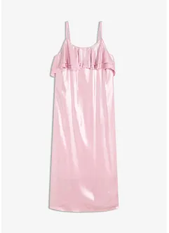 Robe à fines bretelles et volants, bonprix