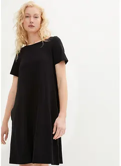 Robe fluide en coton flammé, bonprix