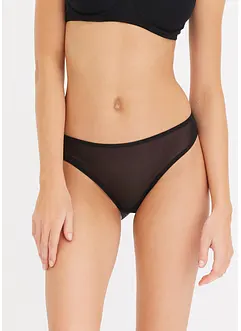 Lot de 3 slips en mesh, bonprix