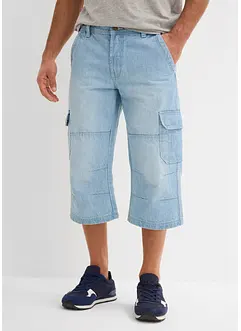 Jean cargo 3/4 Regular droit, bonprix