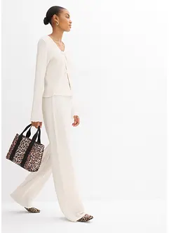 Gilet en crêpe jersey texturé, bonprix