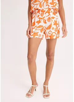 Short imprimé en viscose fluide, bonprix