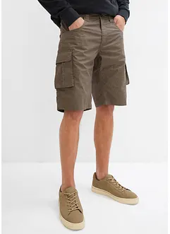 Bermuda cargo ample 100% coton, bonprix
