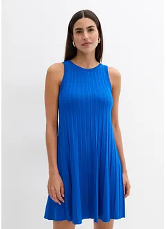 Robe trapèze en maille de viscose mélangée, bonprix