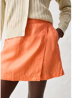 Jupe-short 100% lin, bonprix