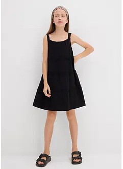 Robe 100% coton à bretelles, bonprix