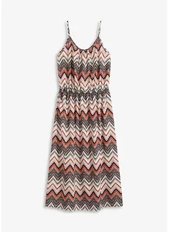 Robe imprimée à fines bretelles, bonprix