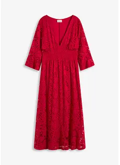 Robe en dentelle à volants, bonprix