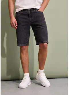Bermuda en jean extensible, loose, bonprix