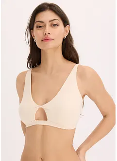Lot de 2 soutiens-gorge bralette coton, bonprix