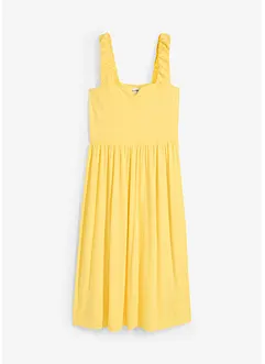 Robe légèrement évasée en jersey coton et viscose, bonprix