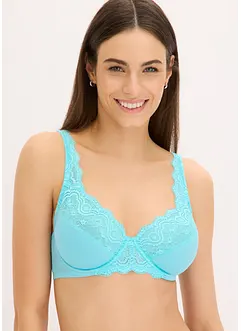 Lot de 2 soutiens-gorge à armatures avec dentelle, bonprix