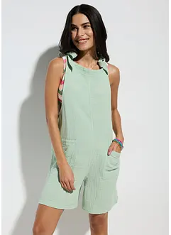 Combishort de plage en gaze de coton, bonprix