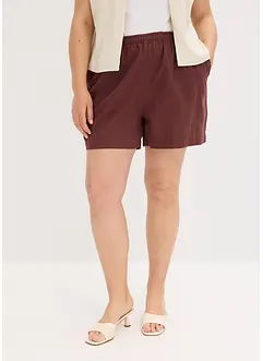 Short en lin mélangé, bonprix