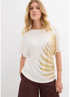 T-shirt doux en viscose extensible, bonprix