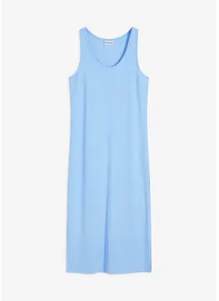 Robe midi en maille douce et côtelée, bonprix